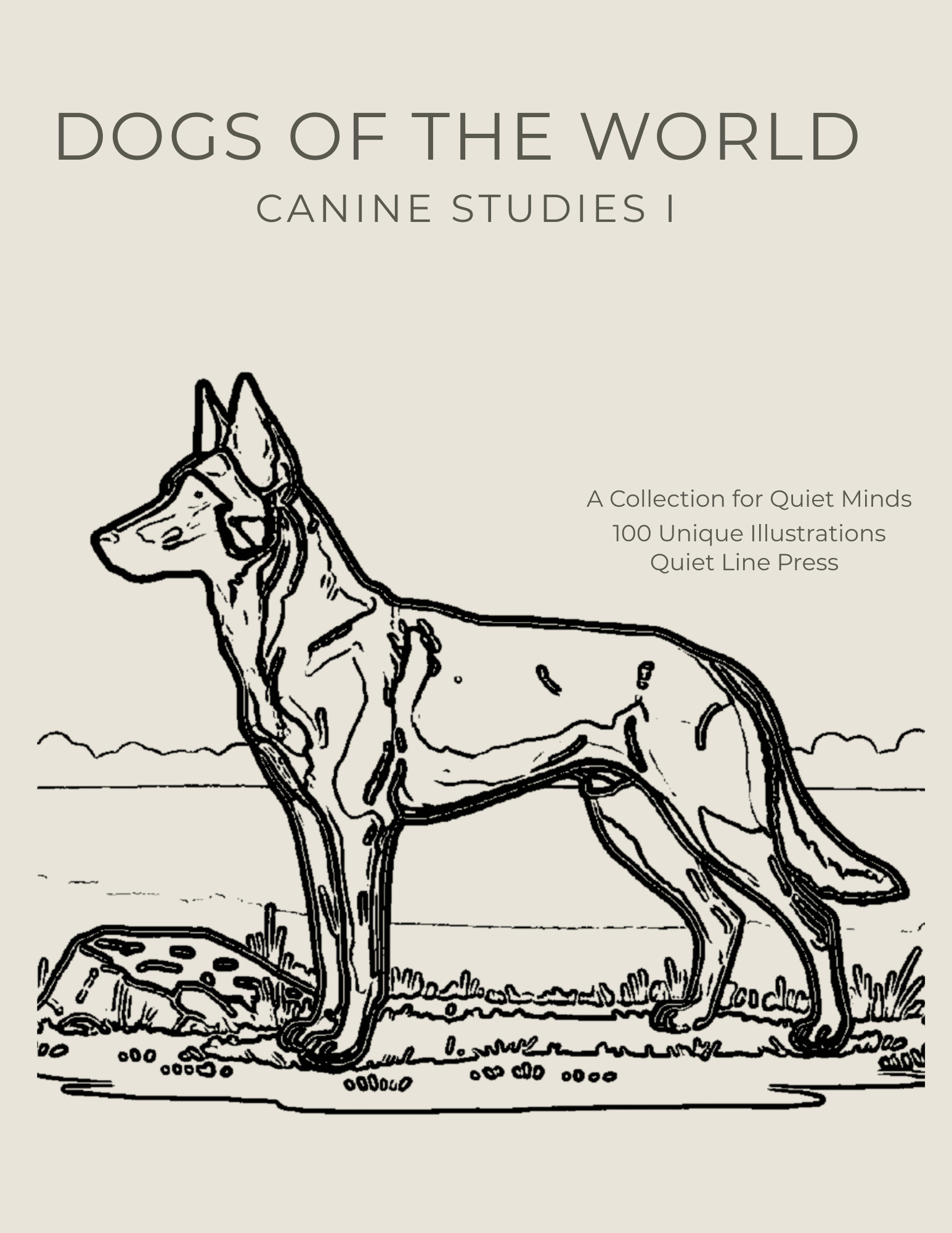 Dogs Of The World — Colouring Book